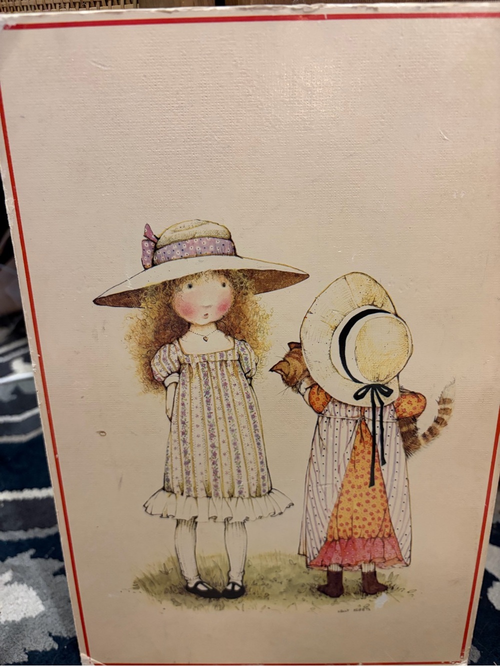 Vintage Holly Hobbie Wall Decor
